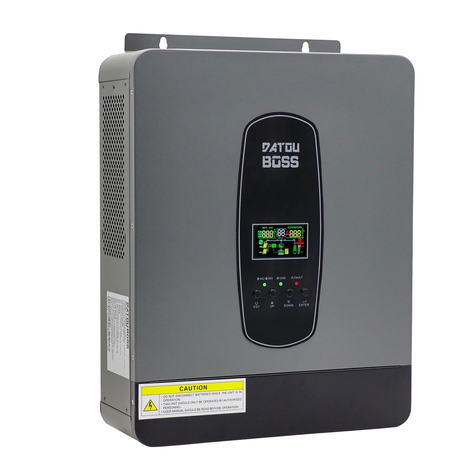 DATOUBOSS DT-2430 — Гібридний інвертор 3000 Вт 24 В з MPPT, головне фото
